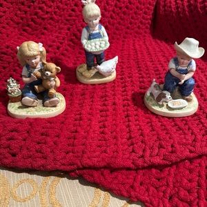 Vintage Homco Denim Days Figurines Lot Of 1504 1509